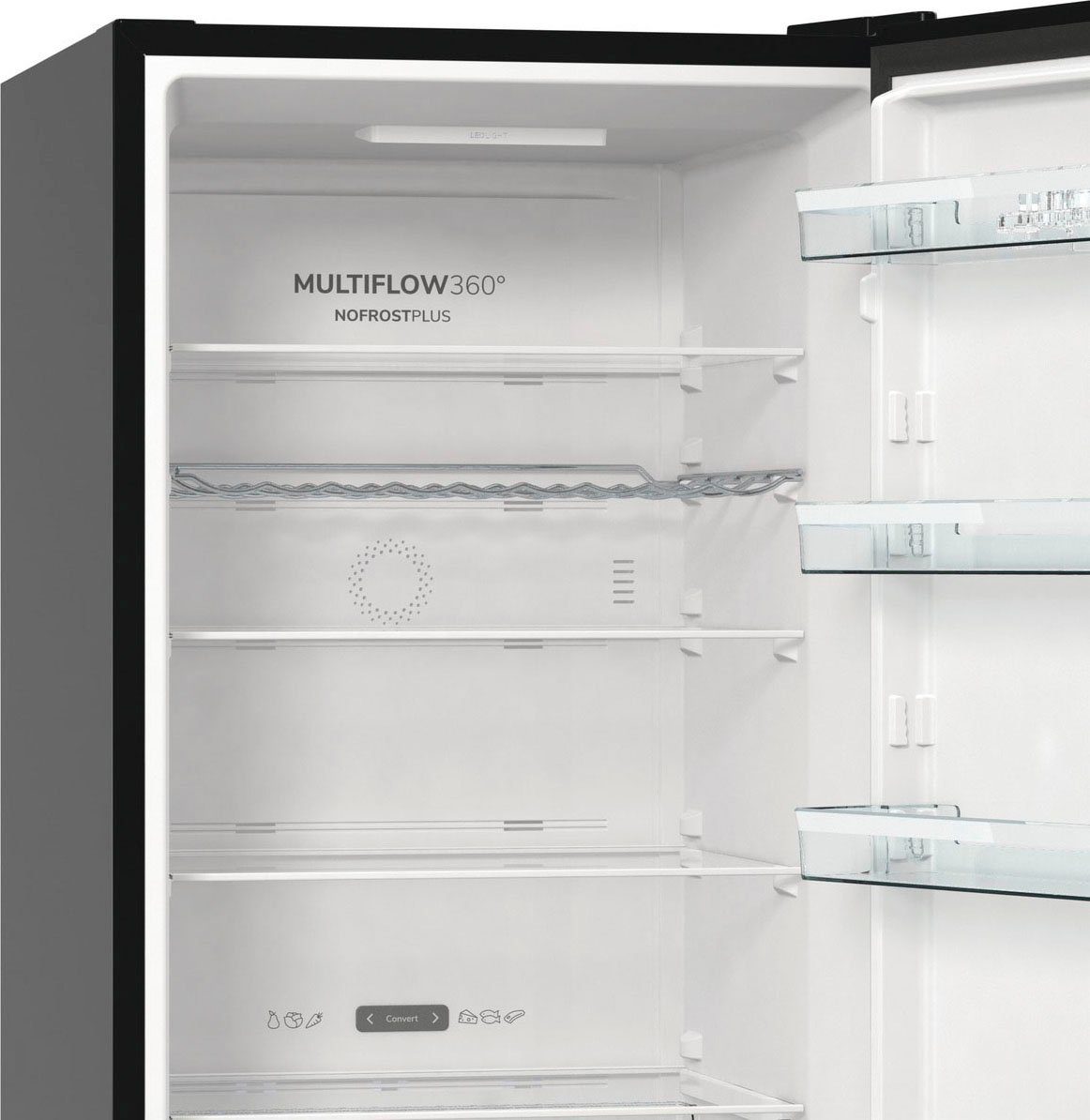 GORENJE Kühl-/Gefrierkombination NK 89B0 DBK, 200 cm hoch, 60 cm breit