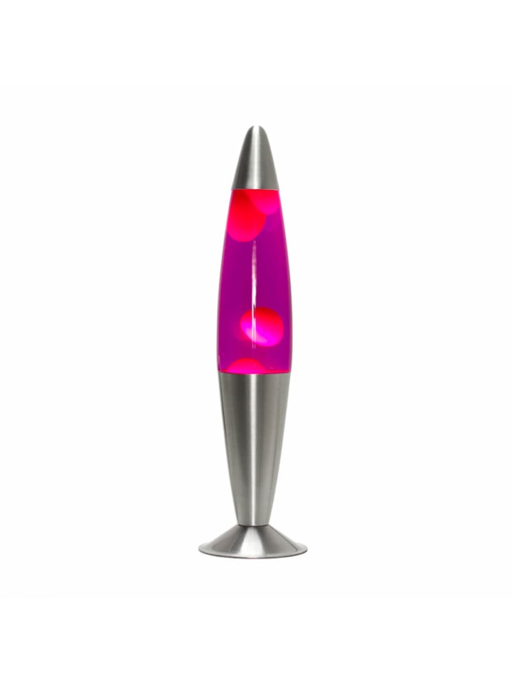 Licht-Erlebnisse Lavalampe EEK G in Silber Lila Rot günstig kaufen onesize