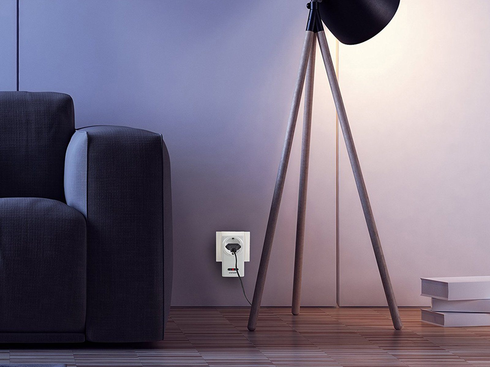 smartwares Smarter Kontaktsensor, Smart Funk Fenster-Kontaktschalter für Dunstabzugshauben & Steckdose
