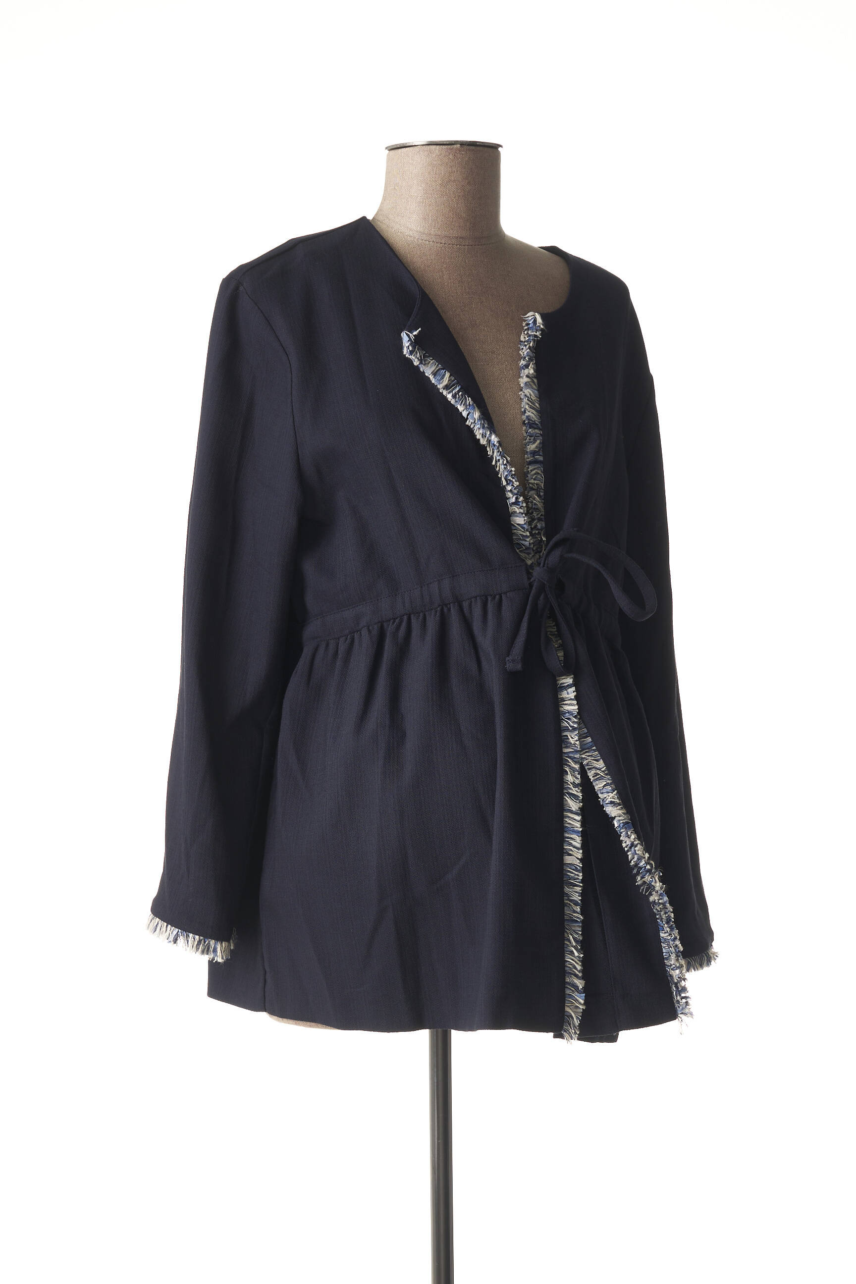 Attesa Gilets Maternite Femme couleur bleu