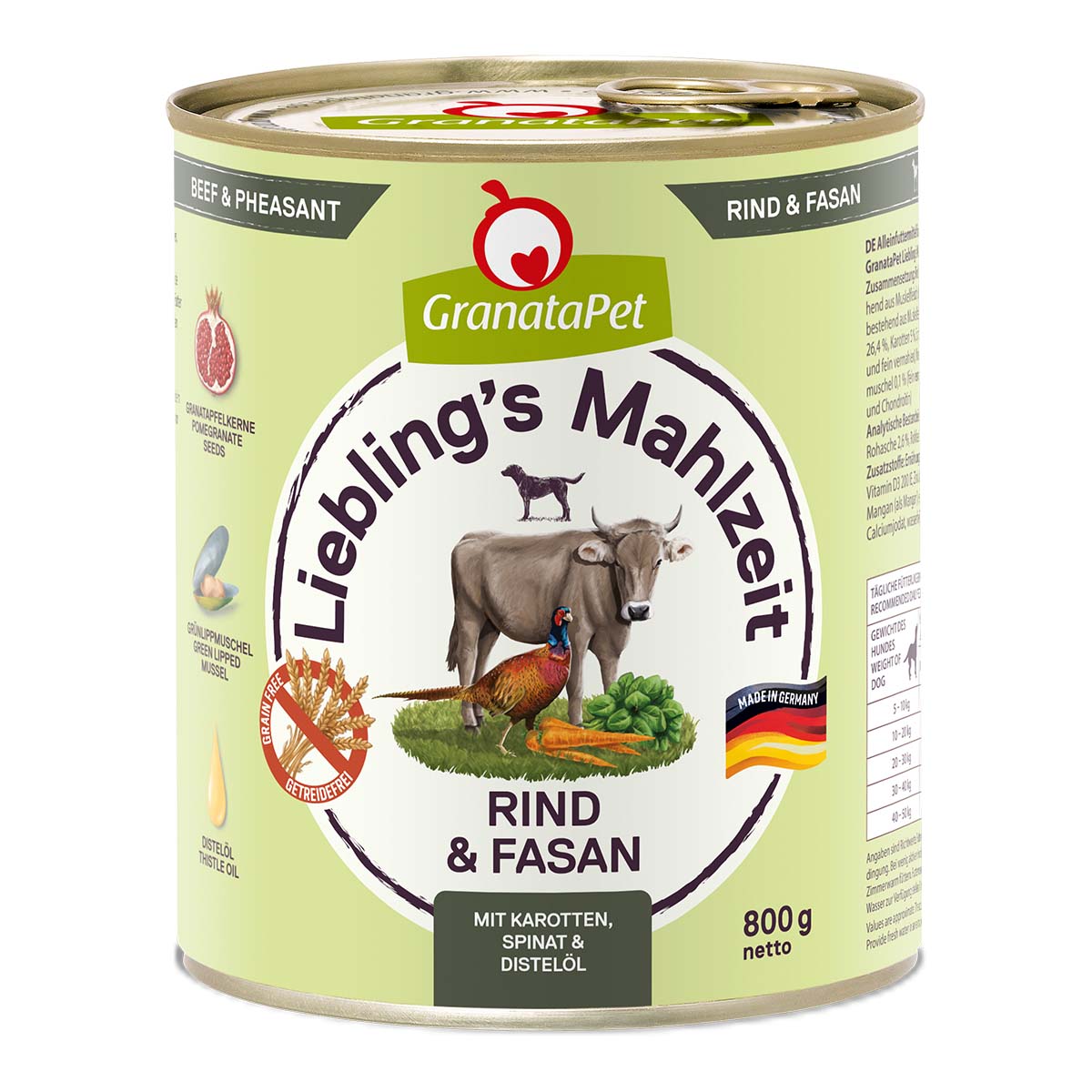 GranataPet Liebling's Mahlzeit Rind und Fasan kaufen bei ZooRoyal