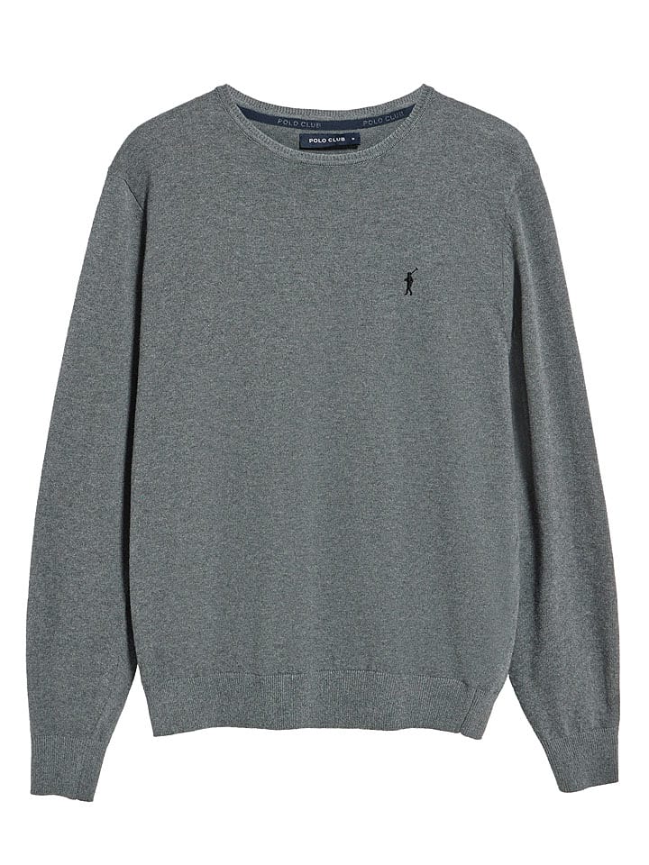 Polo Club 3er-Set: Pullover in Dunkelblau/ Grau/ Schwarz günstig kaufen