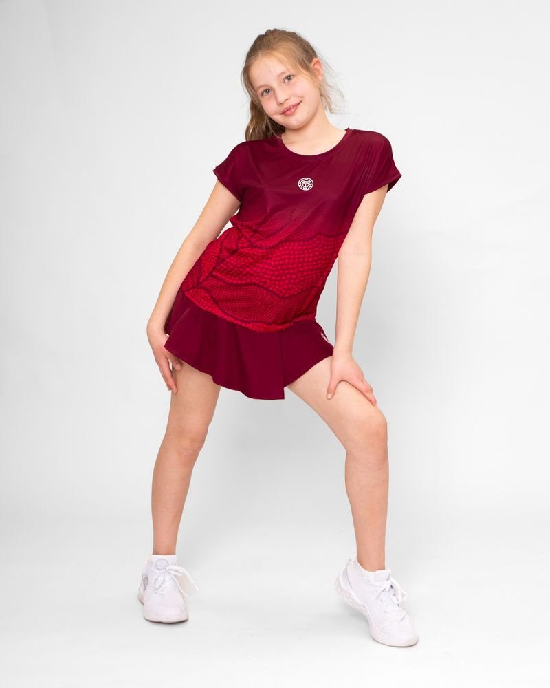BIDI BADU Tennisshirt Protected Leafs