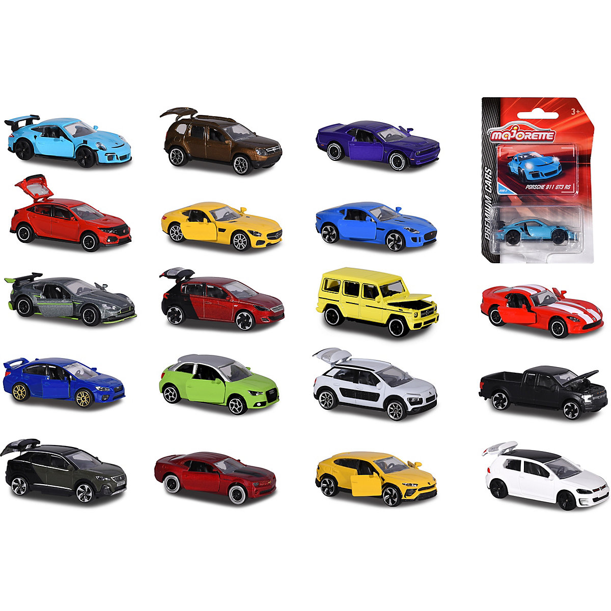 Premium Cars Assortment;  18-sort.