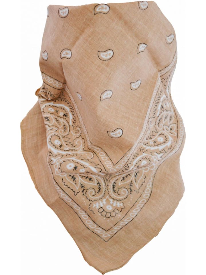 Normani Outdoor Sports 3 Bandana Kopftuch in Beige/Schwarz günstig kaufen onesize