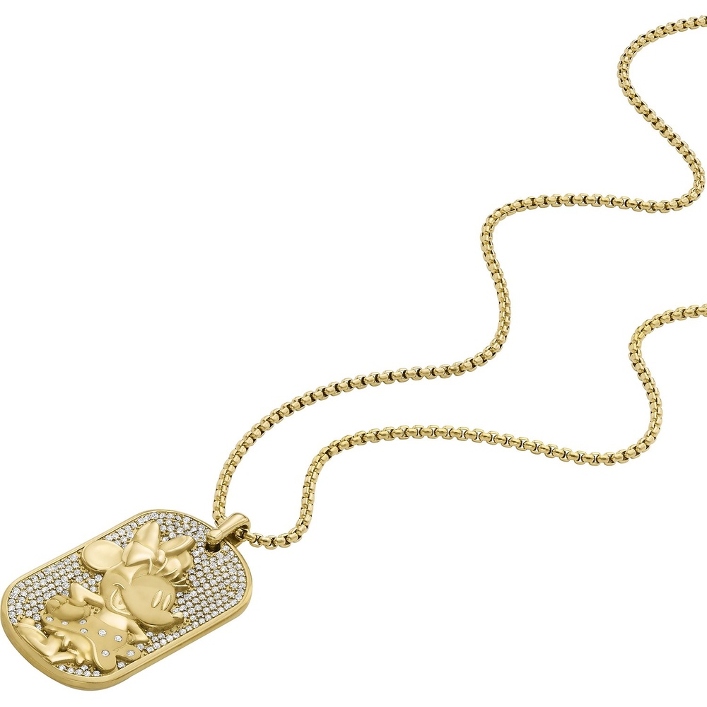 Fossil Chaînette Acier inoxydable collier