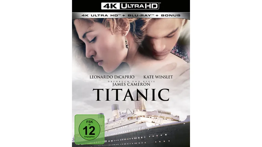 Titanic - 4K Remastered  (4K Ultra HD) (+ Blu-ray)