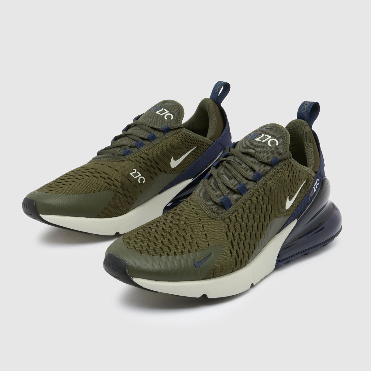 Nike Air Max 270 cipők zöld színben