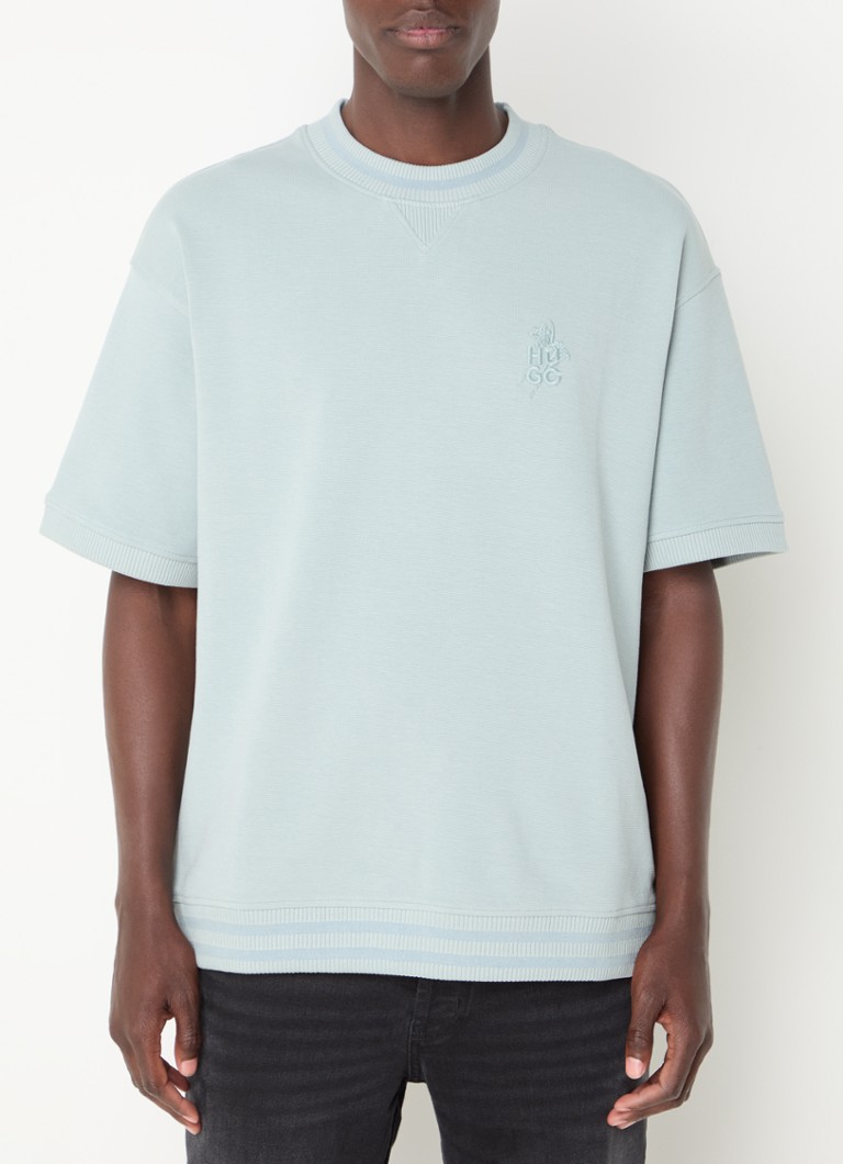 Koszulka HUGO BOSS z haftowanym logo