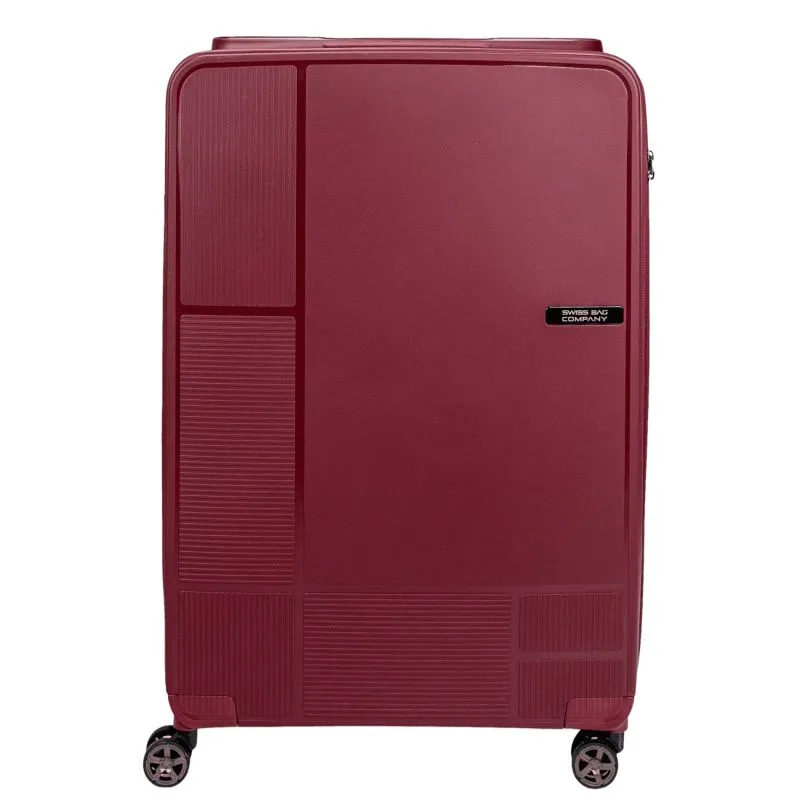 Swiss Bags Magna Trolley L (78 cm) - Pinot Red