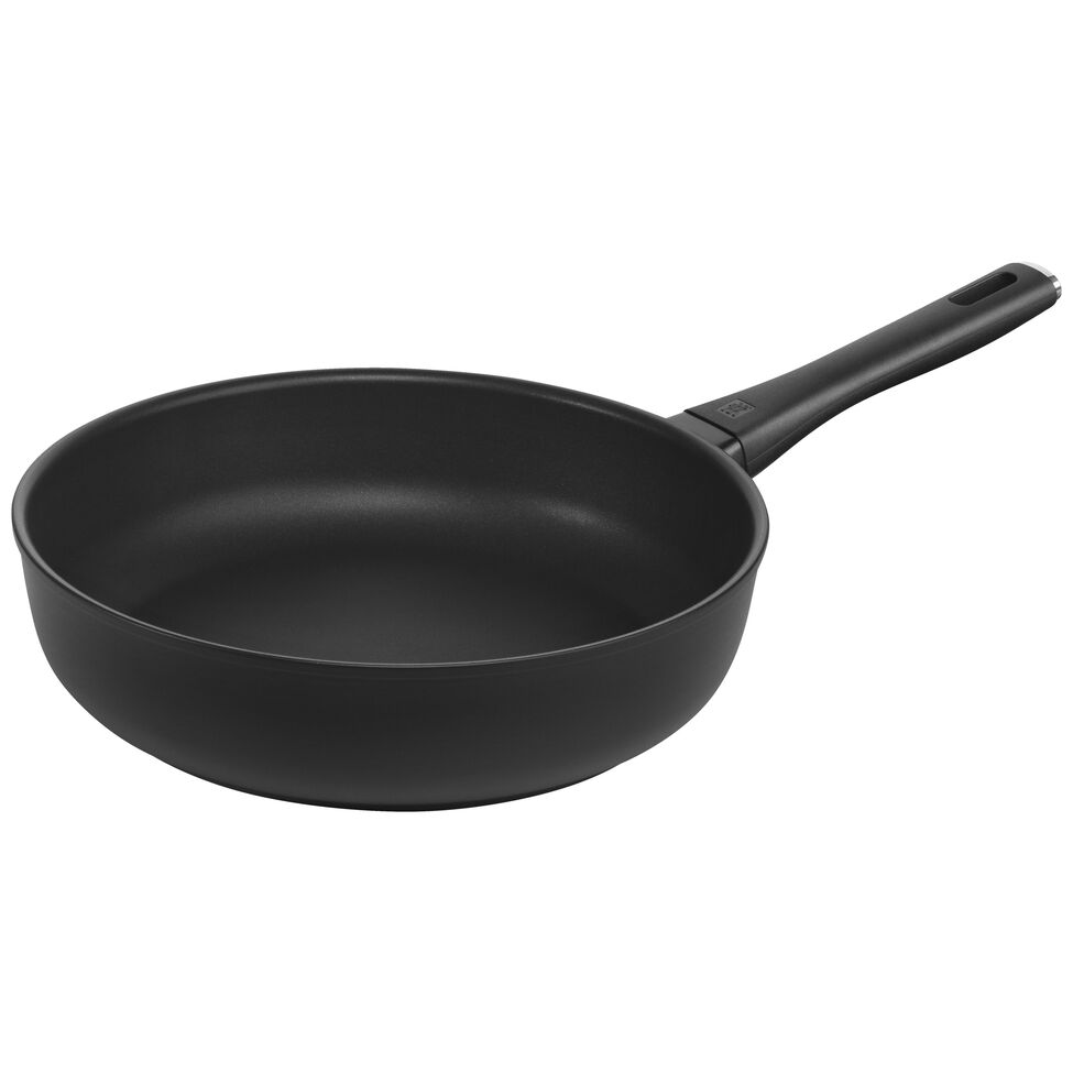 Bratpfanne hoch 28 cm, Aluminium, Schwarz
