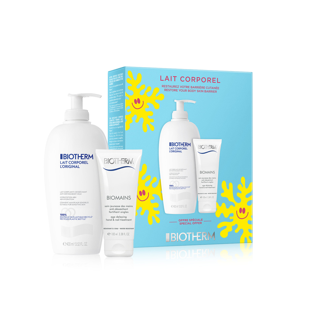 Biotherm Lait Corporel Routine complète pour hydrater votre corps cet été