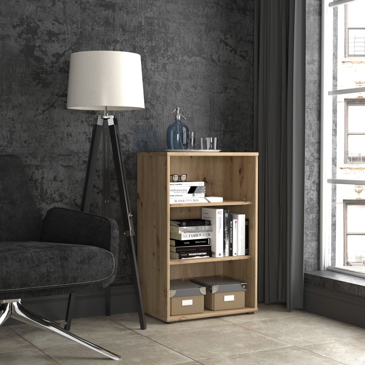 Regal Tempra2 Eiche 54 x 85,5 cm