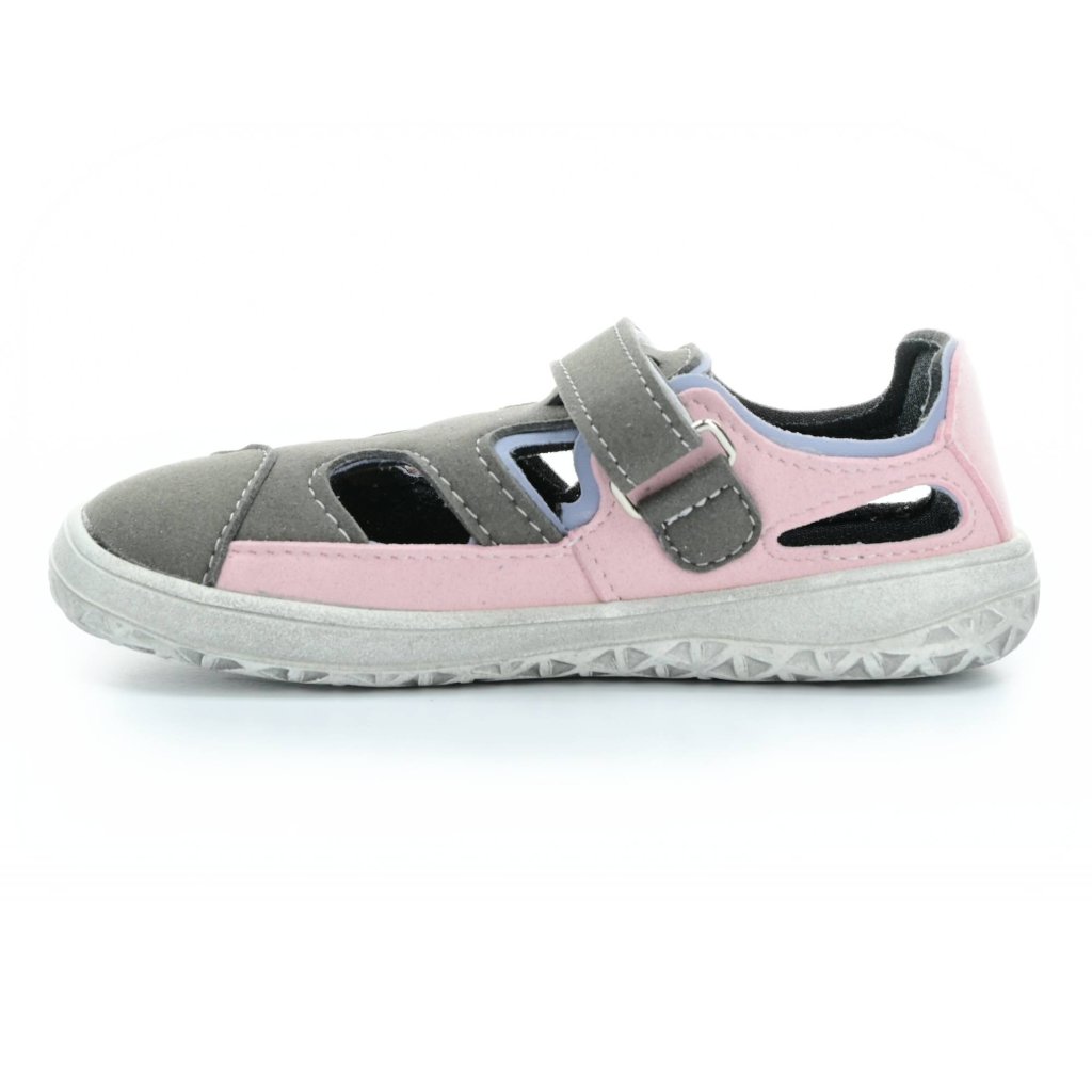 Jonap Danny Grau Rosa Barfußsandalen