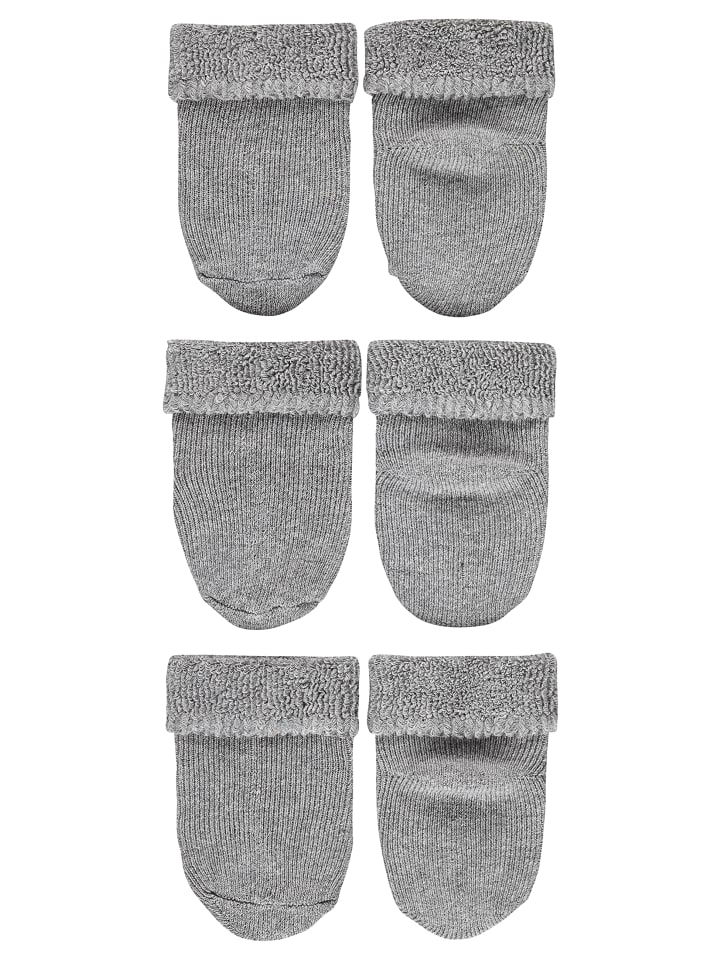 Sterntaler Erstlingssocken 3er-Pack uni in silber mel. günstig kaufen onesize