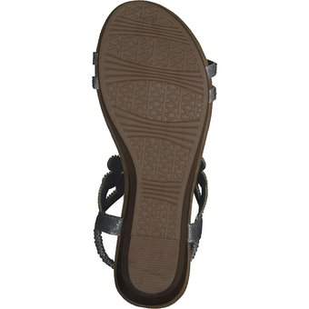 2Go Fashion Keilsandale in silber