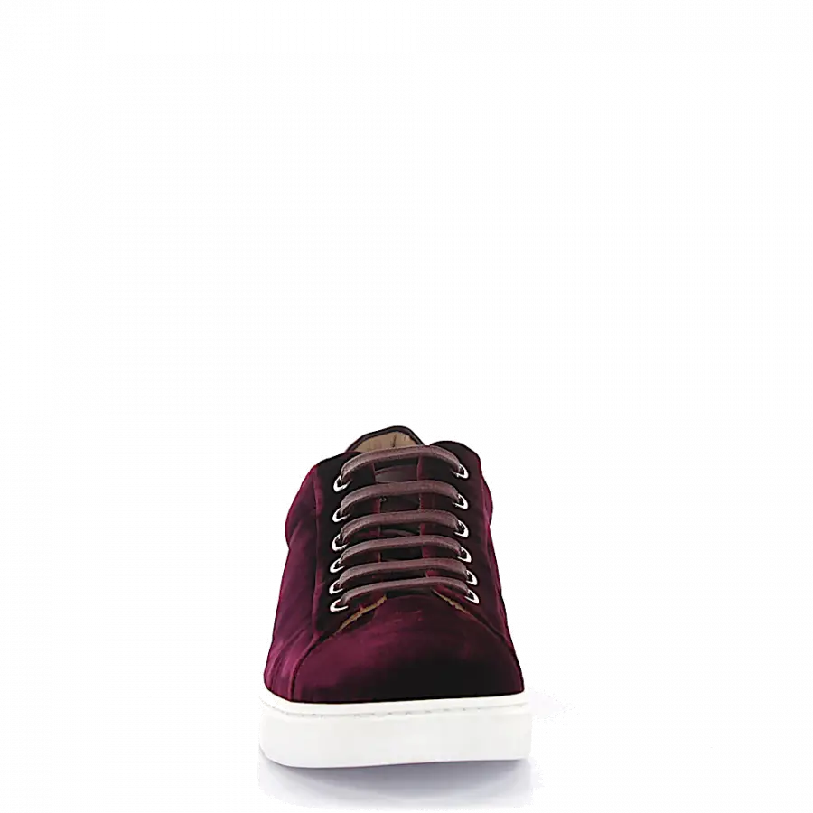 Gianvito Rossi - Sneaker low S20460 Samt - rot