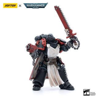 Warhammer 40k Actionfigur 1/18 Black Templars Primaris Sword Brethren Harmund 12 cm