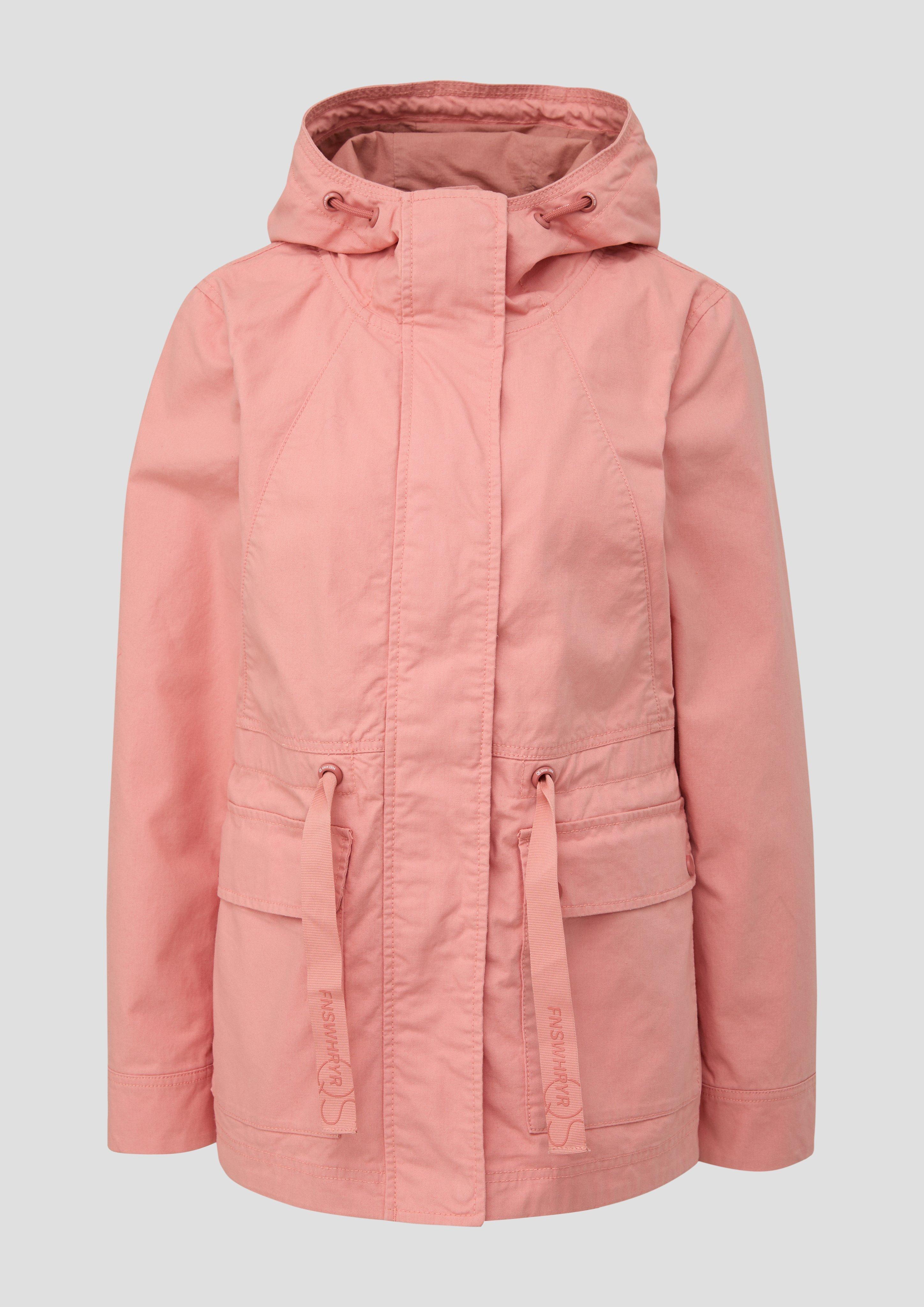 Kapuzenjacke mit Durchzugskordel  2140315-2108