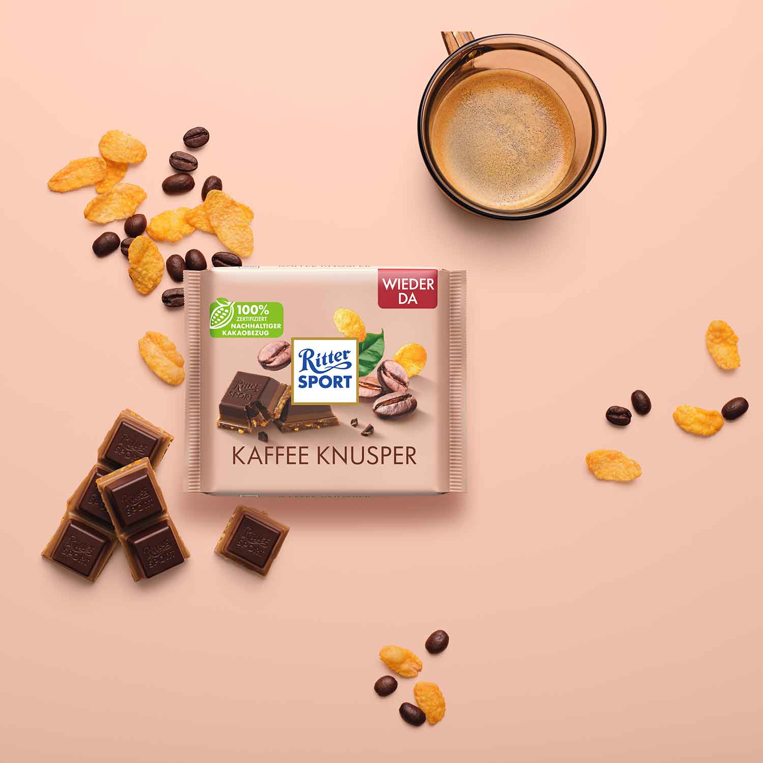 Ritter Sport Kaffee Knusper 100g