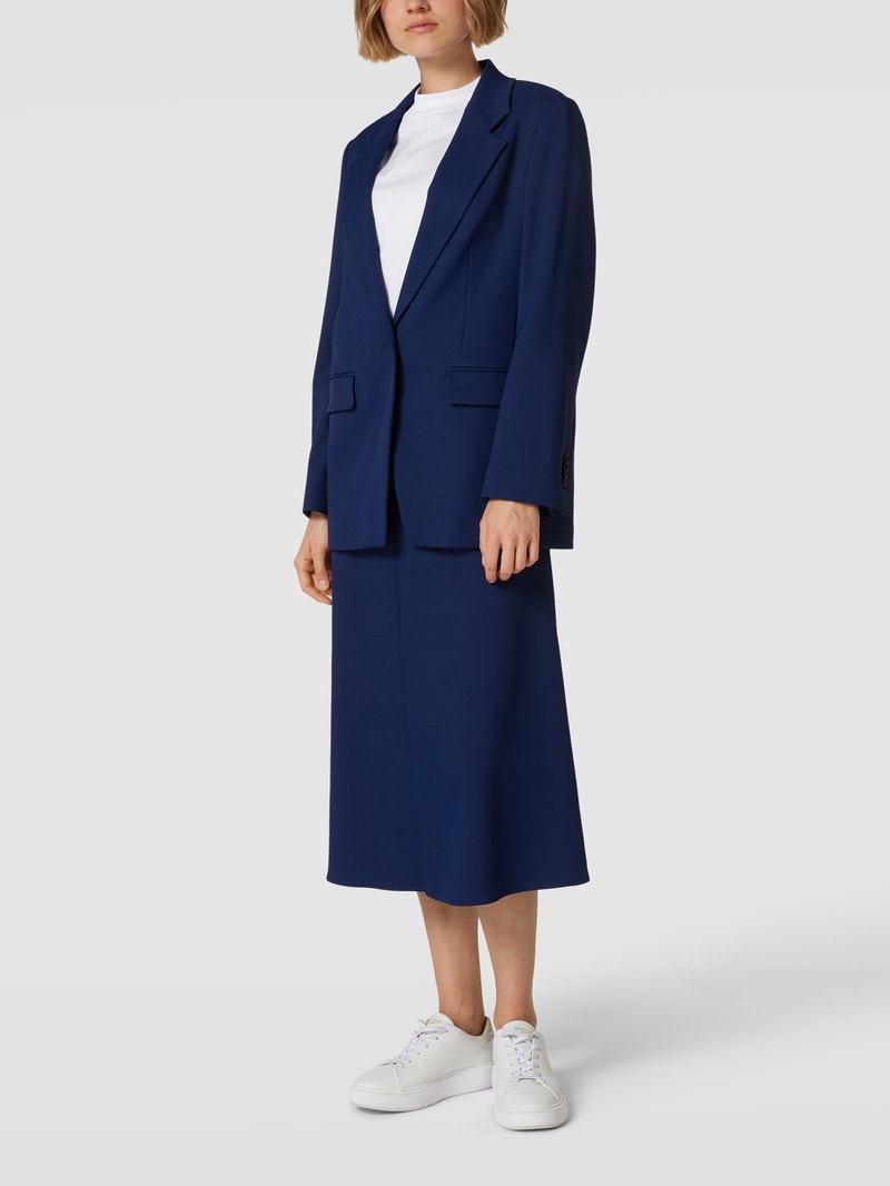 Blazer mit Pattentaschen Modell 'GLENDALE' in marineblau