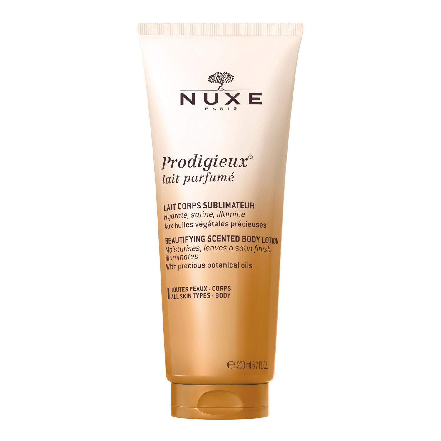Nuxe Lait corps parfumé sublimateur Prodigieux® - Toutes peaux - 200ml