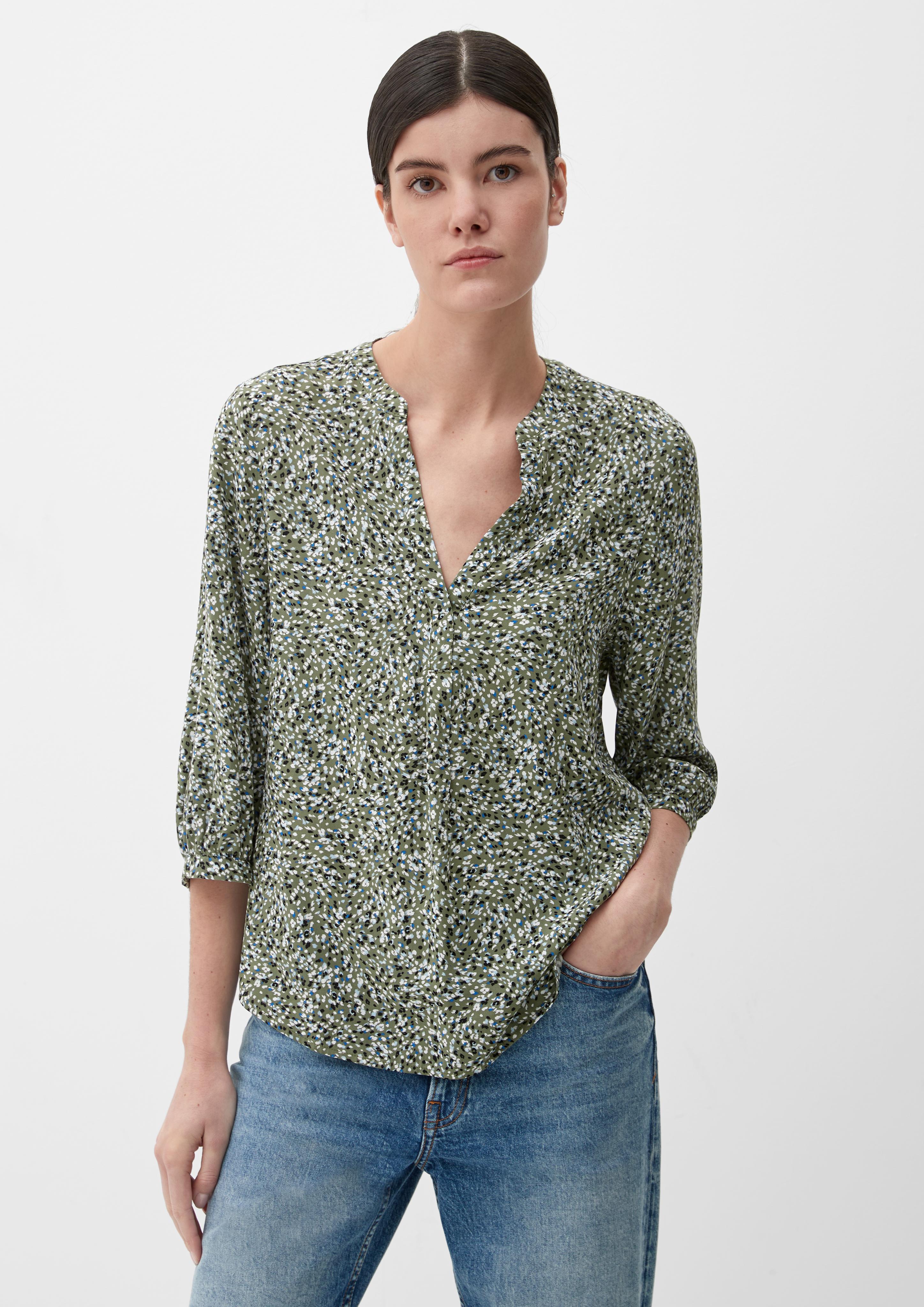 Viskosebluse mit Tunika-Ausschnitt  2132607-79B6