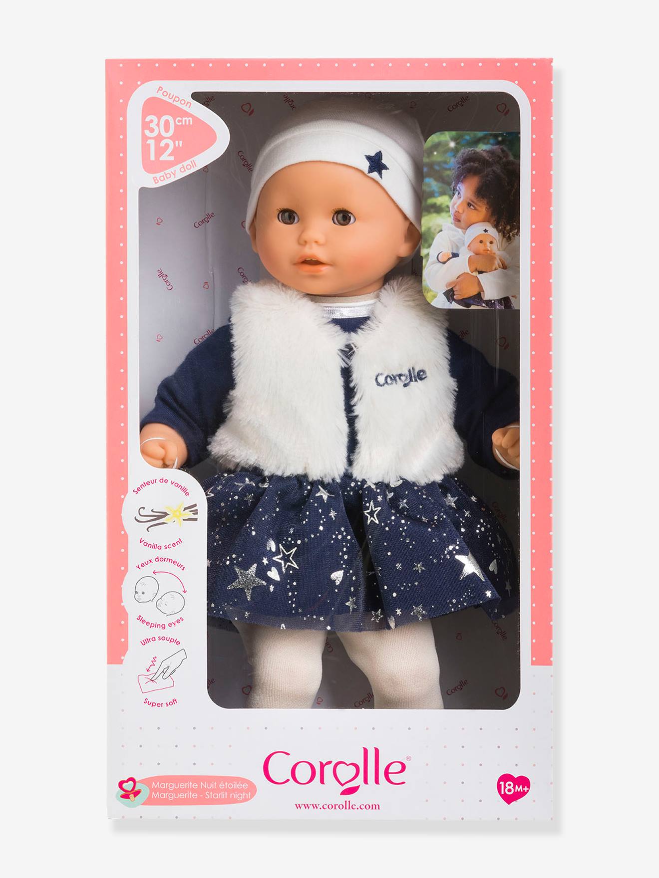Bébé Calin Marguerite Nuit étoilée