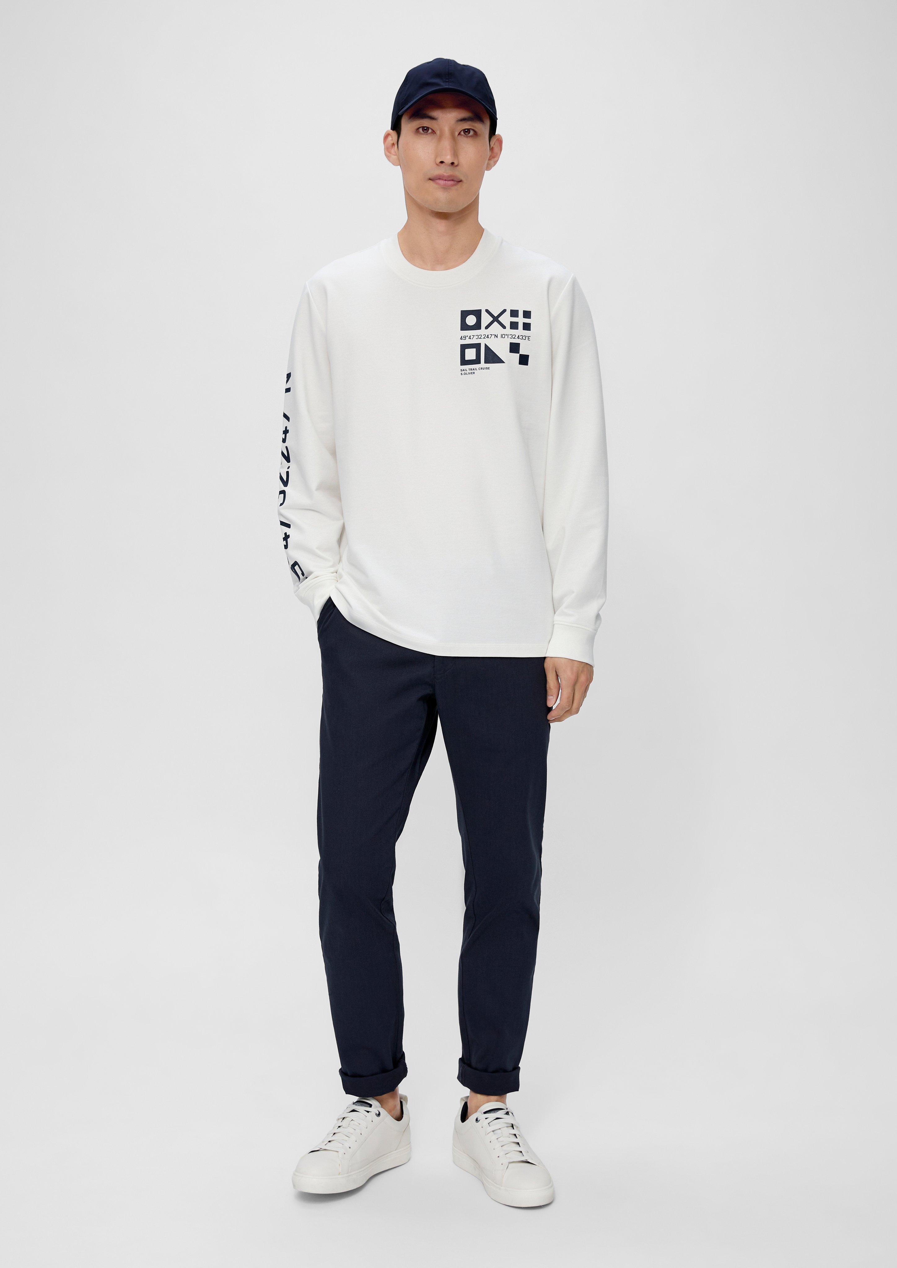 Sweatshirt aus Baumwollstretch  2135703-01D1