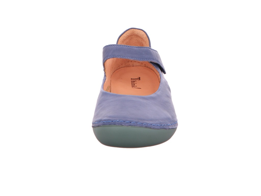 THINK Sportliche Slipper blau