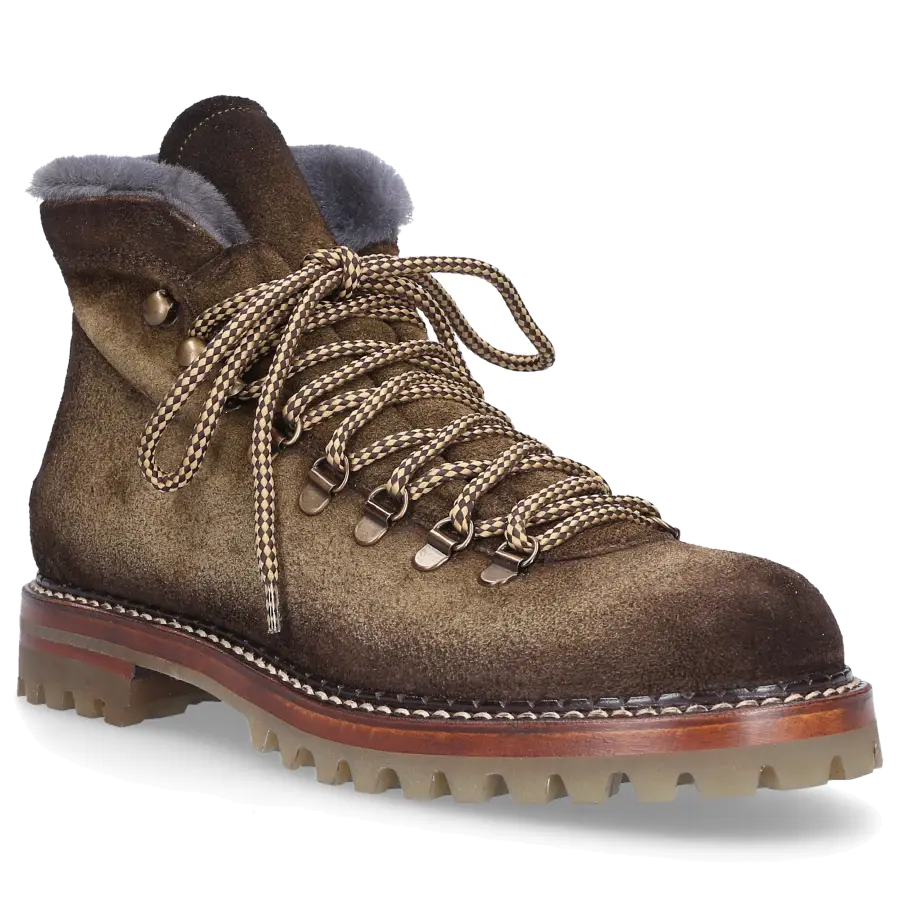 ANTONIO MAURIZI - Stiefeletten RODEO Wildleder - oliv