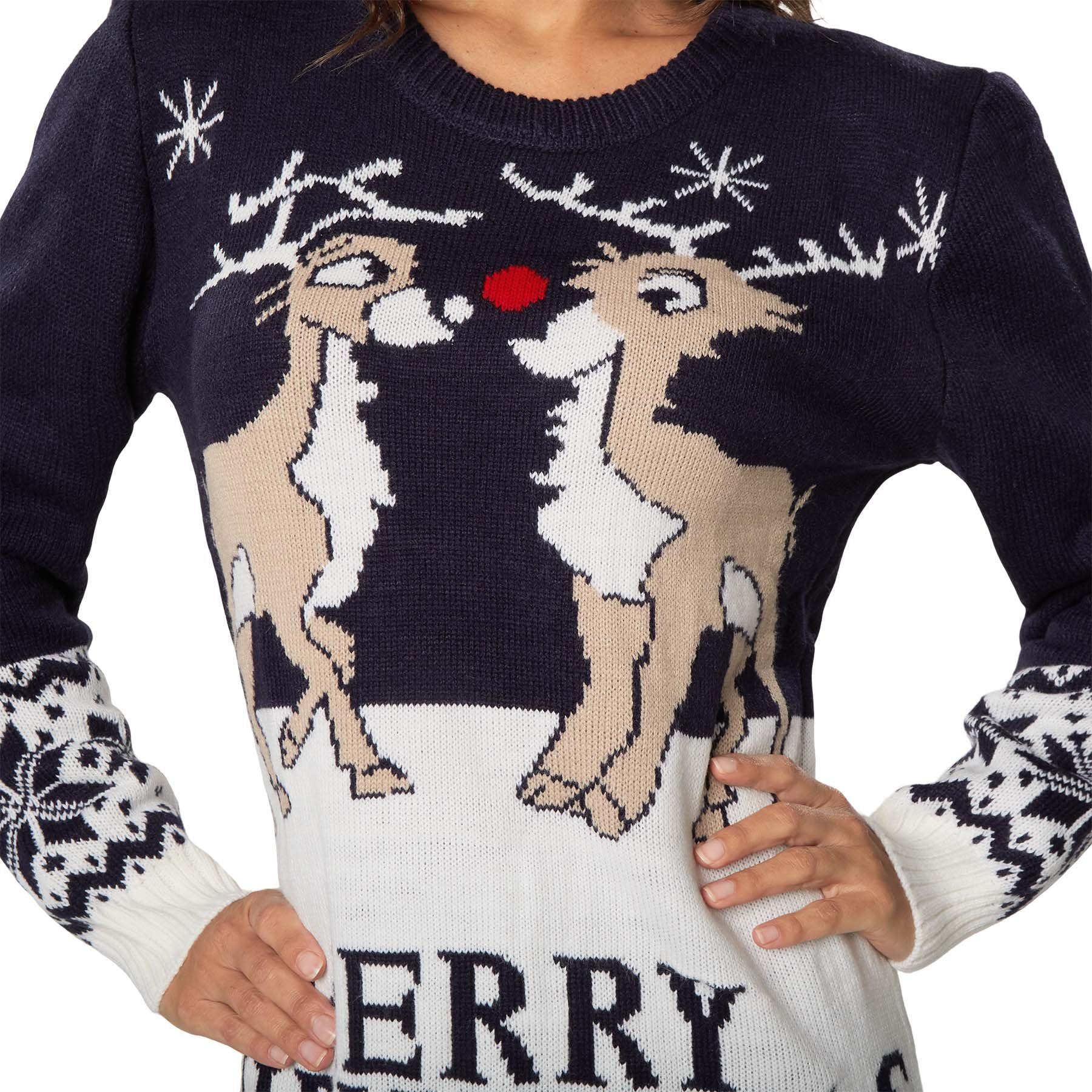 dressforfun Weihnachtspullover Weihnachtspullover Merry Christmas für Frauen