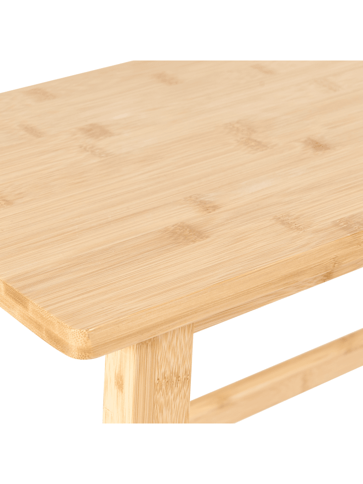 Beliani Badezimmerregal IGUAZU in Heller Holzfarbton - (W) 70 x (H) 46 x (L) 33 cm günstig kaufen onesize