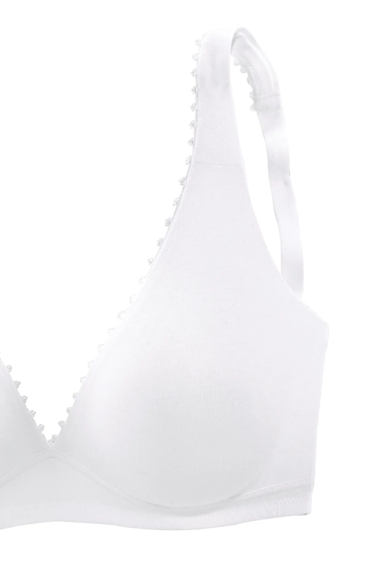 PETITE FLEUR  BH - Grün - Unifarben