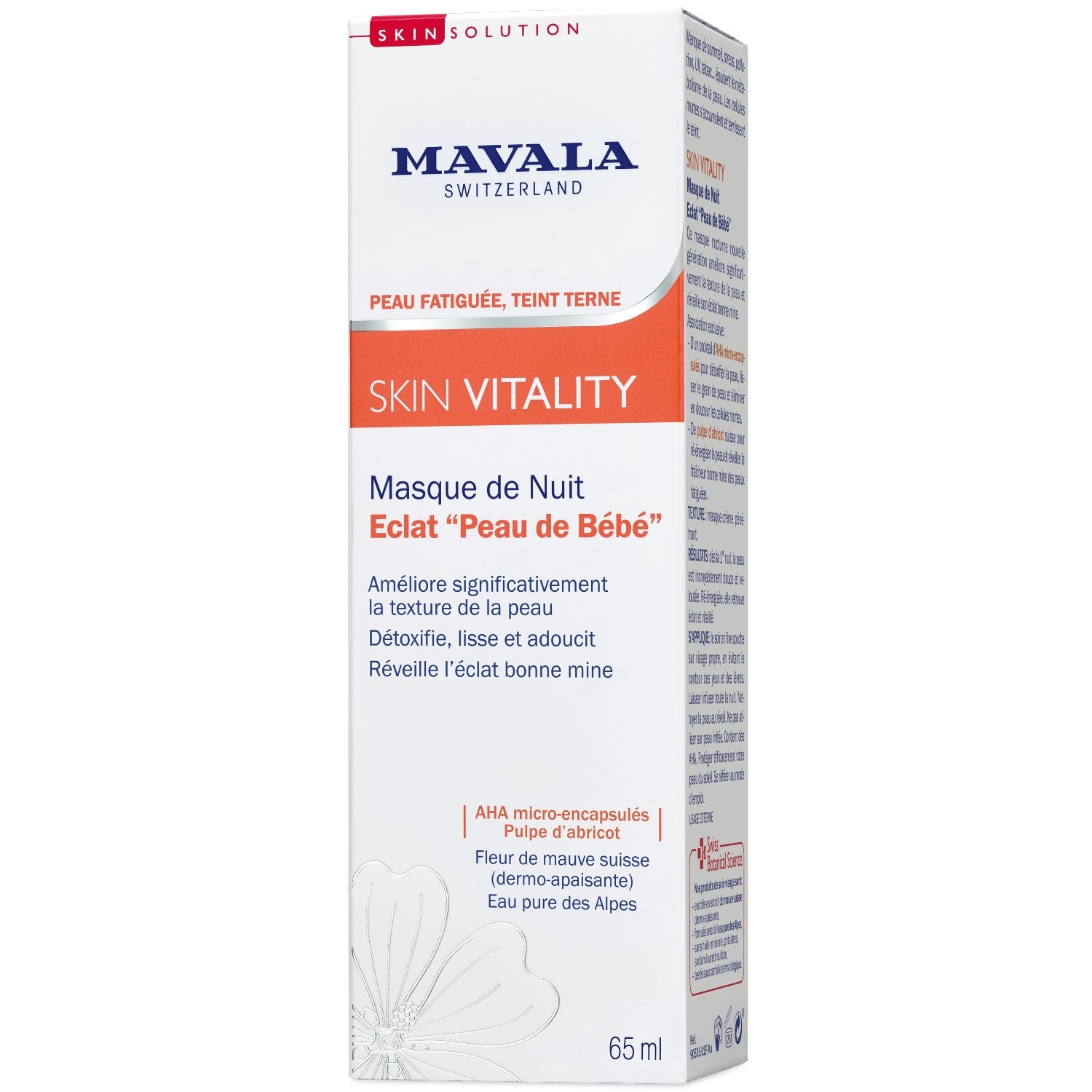 Mavala SKIN VITALITY Maska na noc dla skóry dziecka o promiennym blasku