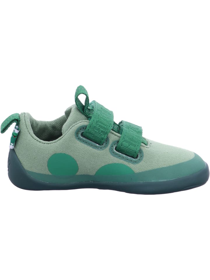 Affenzahn Jungen- Halbschuhe Halbschuh Baumwolle Lucky  Frosch in Grün günstig kaufen