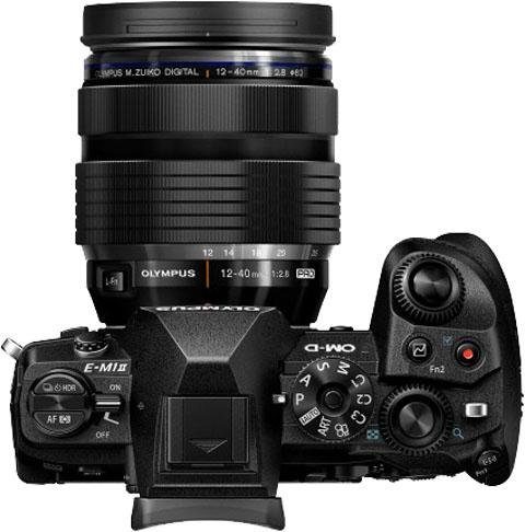 Olympus OM-D E-M1 Mark II inkl. 12-40mm PRO Objektiv Systemkamera (12-40 mm PRO, 20,4 MP, WLAN (Wi-Fi), Gesichtserkennung, HDR-Aufnahme)