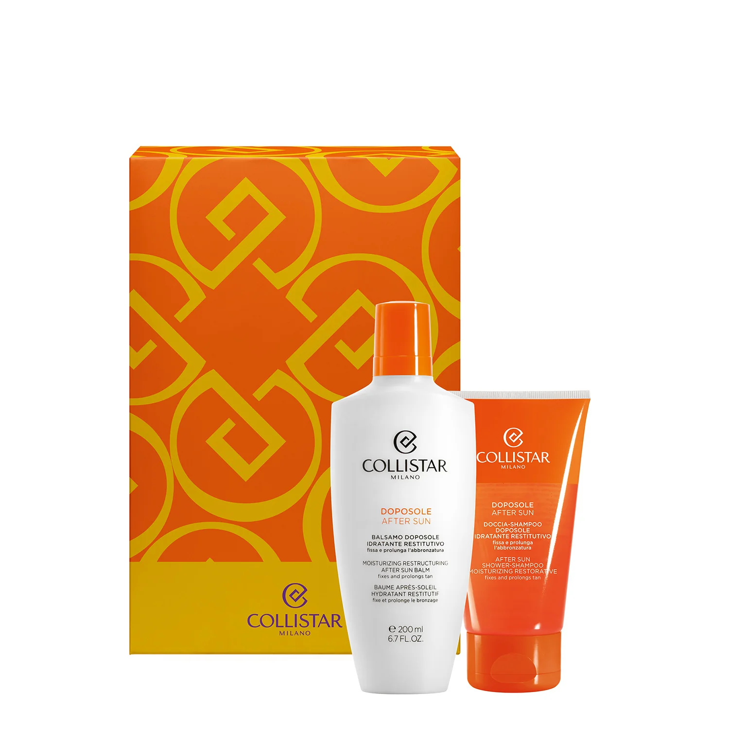 Bräunungsset mit After-Sun-Balsam, feuchtigkeitsspendend und regenerierend – Sonnenset, Sonnengeschenkset, After-Sun-Körpercreme