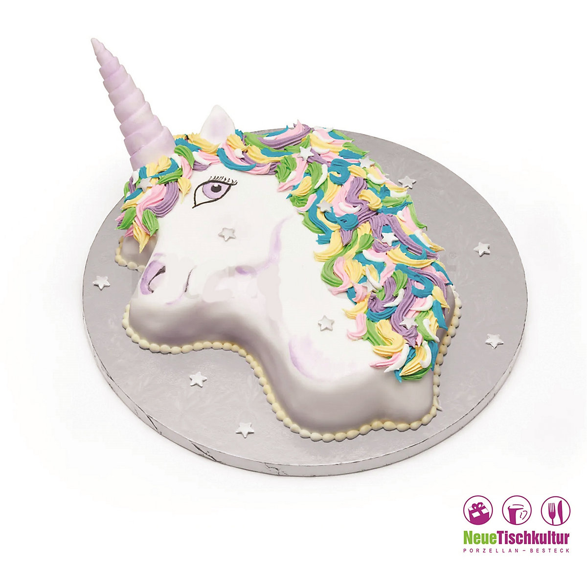 Kuchenform aus Metall, Einhorn-Motiv Sweetly Does It