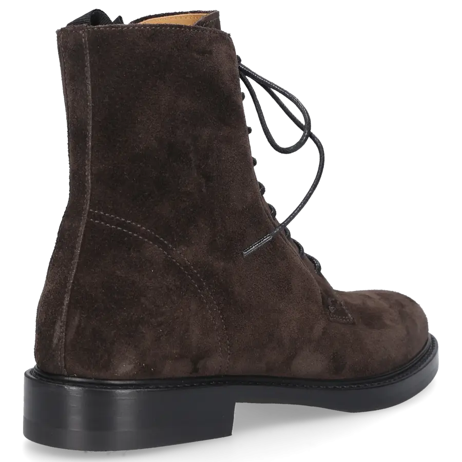 Henderson - Stiefeletten Braun AMANDA Veloursleder - braun