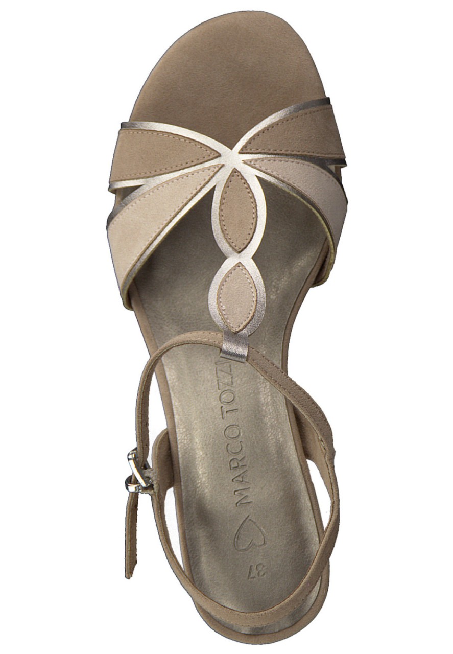 MARCO TOZZI Komfort Sandalen beige