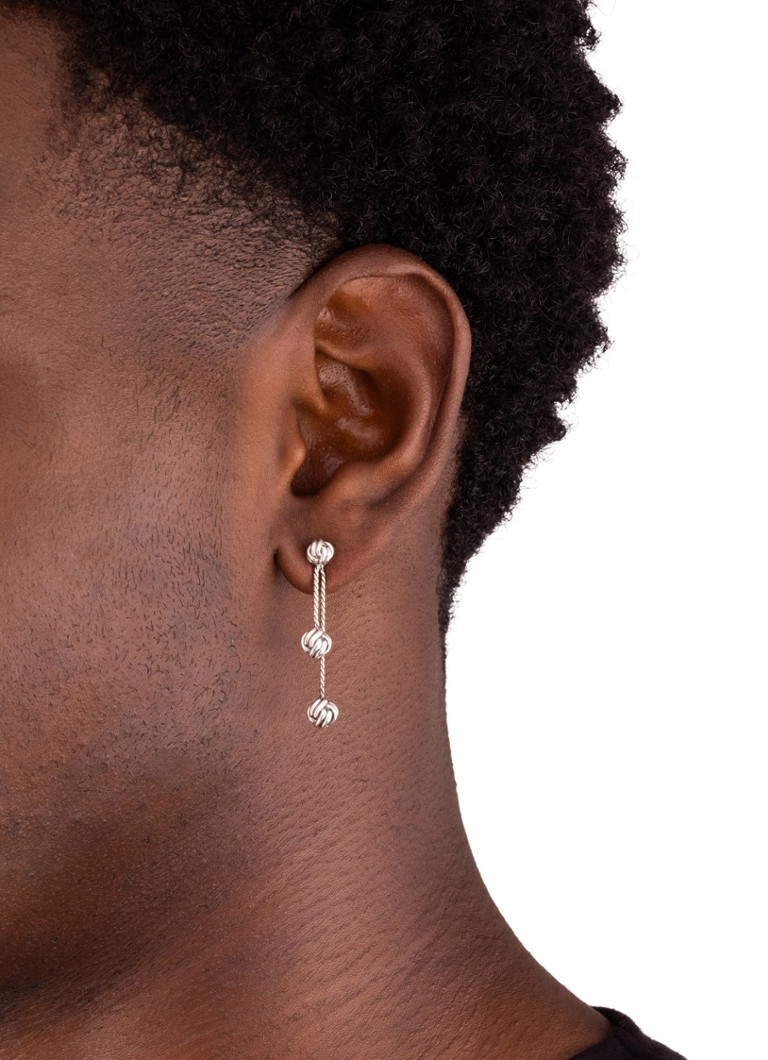 Buddha to Buddha Refined Katja stud earrings made of silver