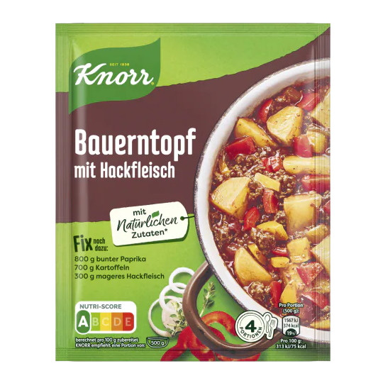 Knorr Fix für Bauerntopf mit Hackfleisch 43G