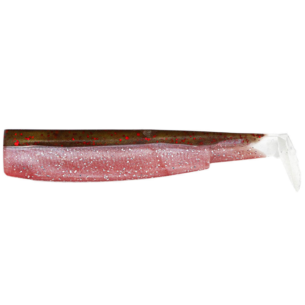 Isca artificial Fiiish, corpo de peixinho preto, 200g, 20cm (x2)