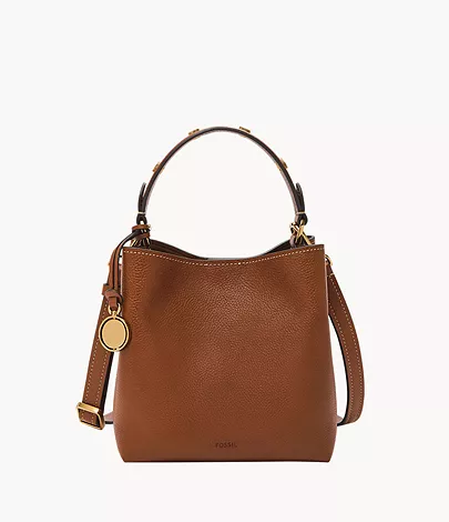 Fossil Small Bucket Crossbody Jessie LiteHide™-Leder