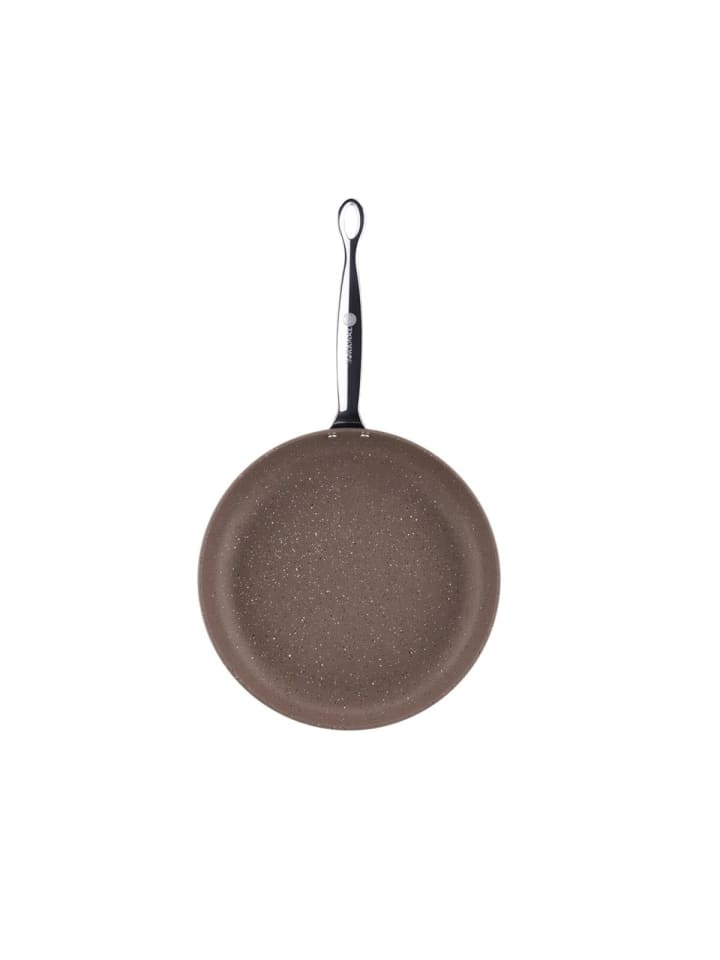 Korkmaz Korkmaz Browni Pfanne mit Griff - 24 x 4,2 cm - Antihaft & Kratzfest in Braun günstig kaufen 24 cm