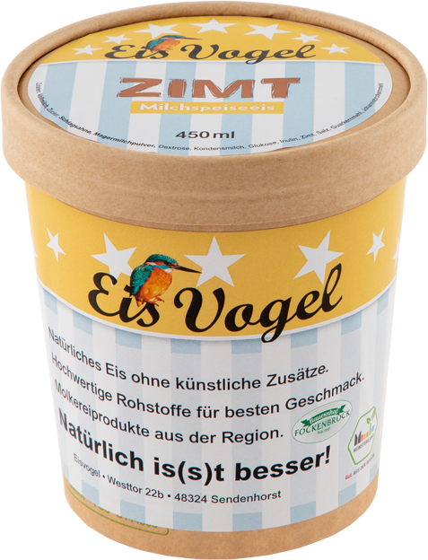 EisVogel Zimteis