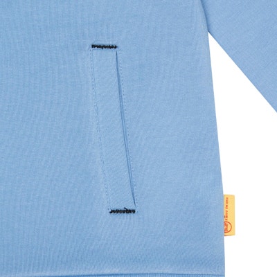 Sweatjacke, hellblau für Jungs