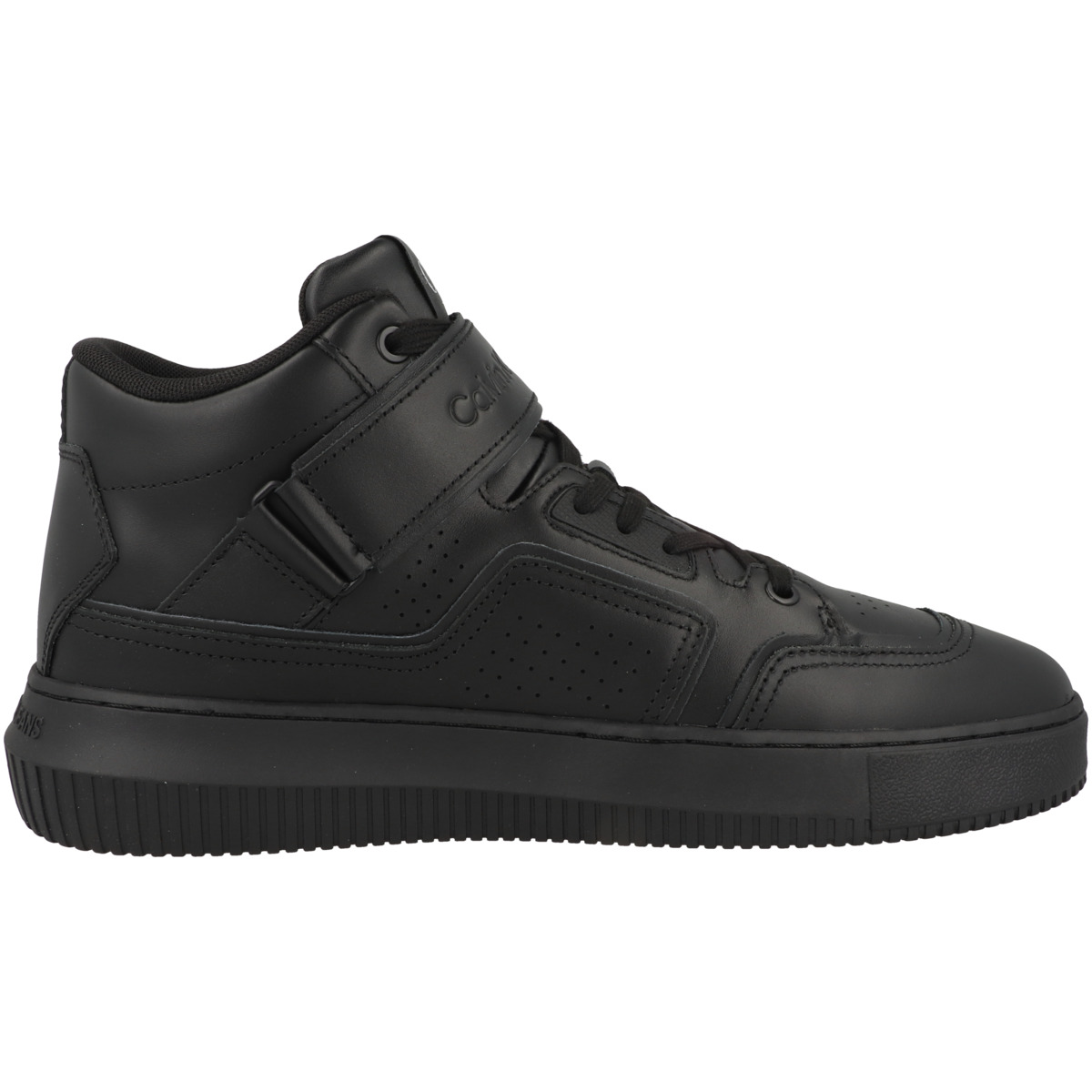 Calvin Klein Jeans Chunky Cupsole Laceup Mid Sneaker mid schwarz