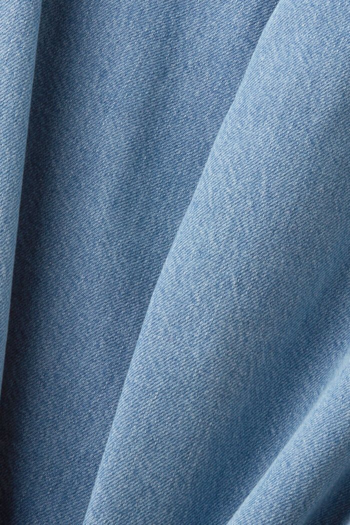 Gemusterte verkürzte Jeans, 100 % Baumwolle